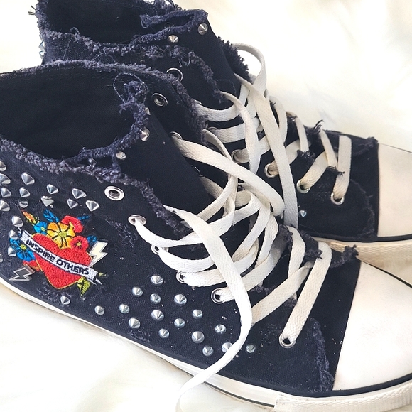 Zara style converse sneakers 👟 - Picture 12 of 17